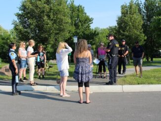 Safety & Crime Prevention Walk strolls through Kingsville’s waterfront area