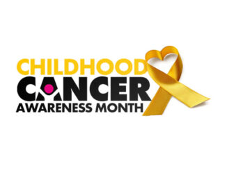 Tecumseh Marks Childhood Cancer Awareness Month with Gold Ribbon Flag Raising