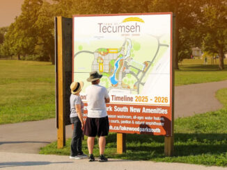 Progress Continues at Lakewood Park South in Tecumseh