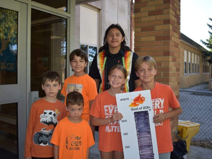 St. Pius X School Honors National Day for Truth and Reconciliation with Powerful Tribute