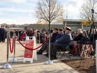 LaSalle honours veterans with service at Cenotaph Park