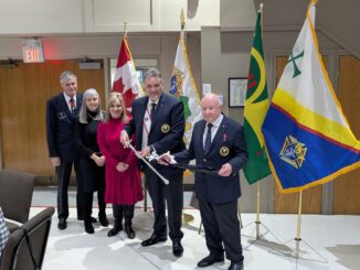 Joe Bachetti Honoured in Knights of Columbus Sword Ceremony