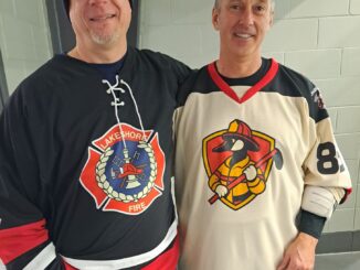 Lakeshore firefighters answer the bell for charity hockey game