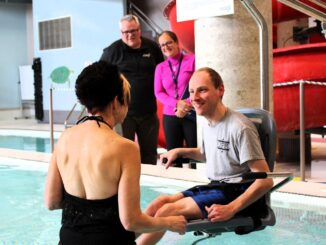 Accessible pool lifts removing barriers, creating more independence for those with disabilities